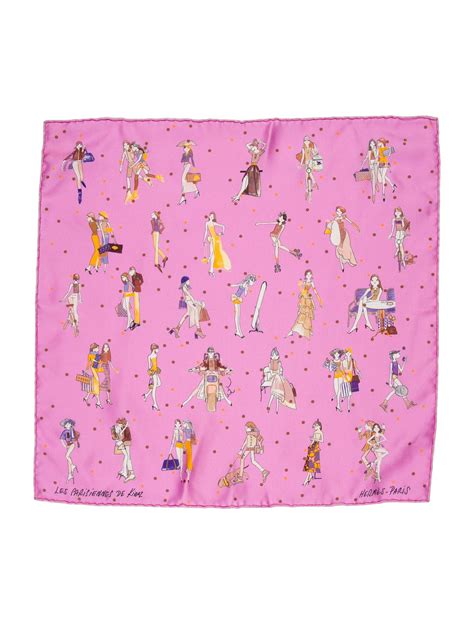 Les Parisiennes de Kiraz Silk Scarf w/ Tags 